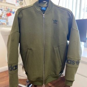 Adidas 3 Stripe Bomber Jacket